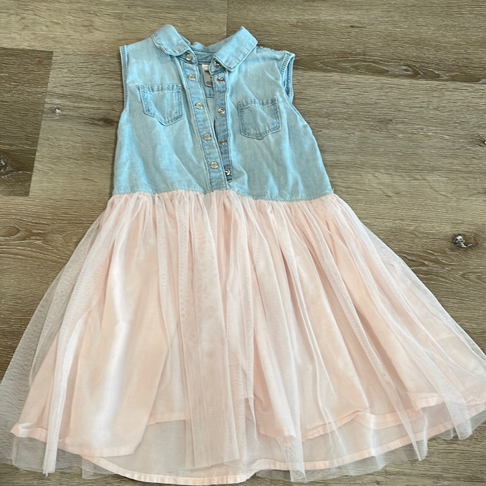 OshKosh pink and jean dress